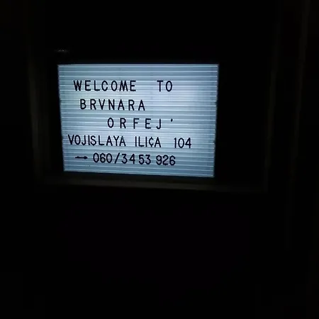 Chalet Brvnara Orfej Gornje Pale